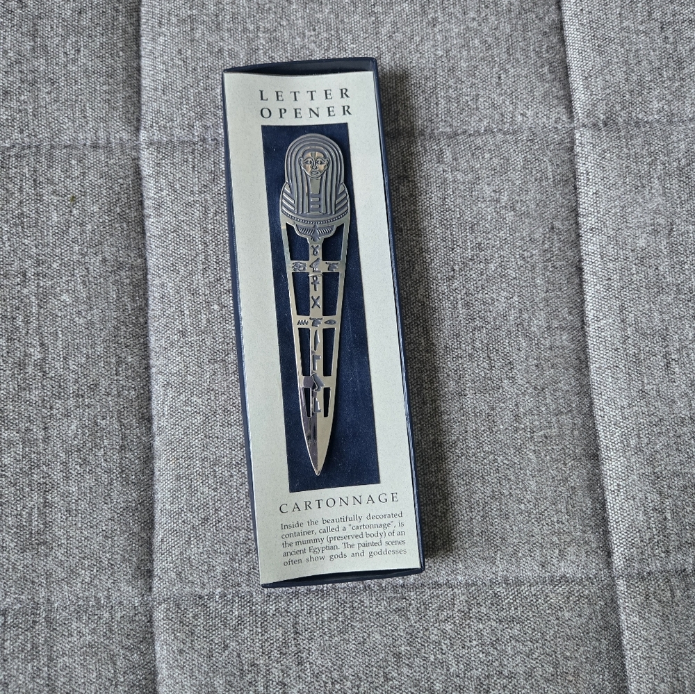 Letter Opener Cartonnage | Brooklyn Museum 1998